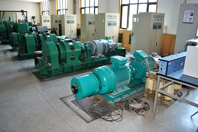 固原某热电厂使用我厂的YKK高压电机提供动力